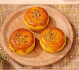 Osmanthus Cake: Golden & Tempting, Soft, Glutinous & Delicate, Crispy, Sweet & Fragrant. Individually Wrapped, 280g/Box