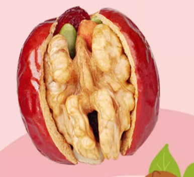 Nut - stuffed Red Dates: Sweet, Crispy, and Delicious. Meticulously Selected and Nicely Packaged, 216g/Bag