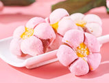 Soft and Sweet Traditional Chinese Peach Blossom Cake - Spiced Salt Crisp, Alluring Hue, 270g per Box