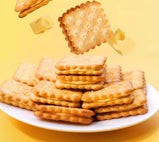 Imported Lemon - Filled Cookies, 180g/Box - Rich, Tasty, with a Perfect Blend of Salt and Sweetness, Fluffy and Crispy, Infused with Refreshing Lemon Aroma