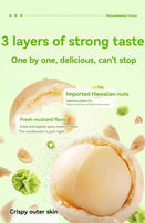 BE&CHEERY Wasabi Flavoured Macadamia Nuts 30g