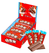 Delicious Chocolate: Crispy, Sweet, Creamy, with Rich Texture and Intense Chocolate Flavor. 192g per Box