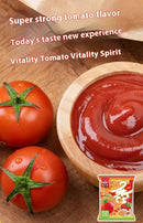 Tomato Flavored Crispy Noodles, Sweet and Sour, Amazingly Crunchy. A Beloved Chinese Snack for Both Adults and Kids. Perfect for Travel and Leisure Snacking. 5.29oz (Pack of 5), Unforgettable Taste! 班干部干脆面 番茄味 30g*5袋