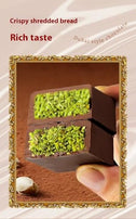 Dubai Style Chocolate Bar Pistachio, Crispy texture,Dark chocolate，Sandwich chocolate, individually wrapped, Gift, Snack, 2.29oz (Pack of 1)