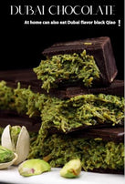 Dubai Style Chocolate, Pistachio flavor,Crispy Filling,Milk chocolate,individually wrapped, Festive Candy, Festive Gift Box, Snack,7.05oz (Pack of 1)