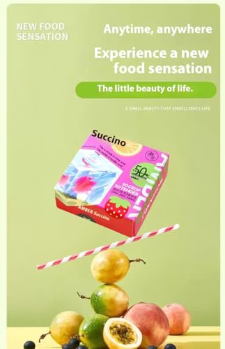 Amber Gemstone Candy, Assorted Candy, Gemstone Crystal Candy, Fudge, Crispy Outside, Soft Inside, Unique Experience,Individually packaged，Snacks, 2.82oz (Pack of 1)