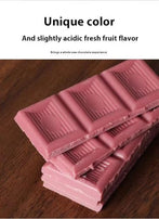 Ruby Chocolate, Slightly sour fruit flavor, Milk chocolate, individually wrapped, Festive sweets, Snacks, 2.4oz (Pack of 1)