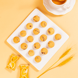 Milky Raisin Crisp Pastry, Sweet and Sour Flavor, Crispy and Flaky Texture, Rich Creamy Taste, Melts in the Mouth, Authentic Chinese Specialty Snack, Individually Wrapped, 80g*2bag