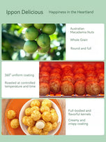LYFEN Crispy Macadamia Nuts With Coconut Flavor