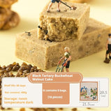 Black Tartary Buckwheat Walnut Cake, Wholesome And Nutty Festive Treat, Rich Traditional Flavor, Perfect For Holiday Snacking, Christmas Gifting, And Celebrations, 400g