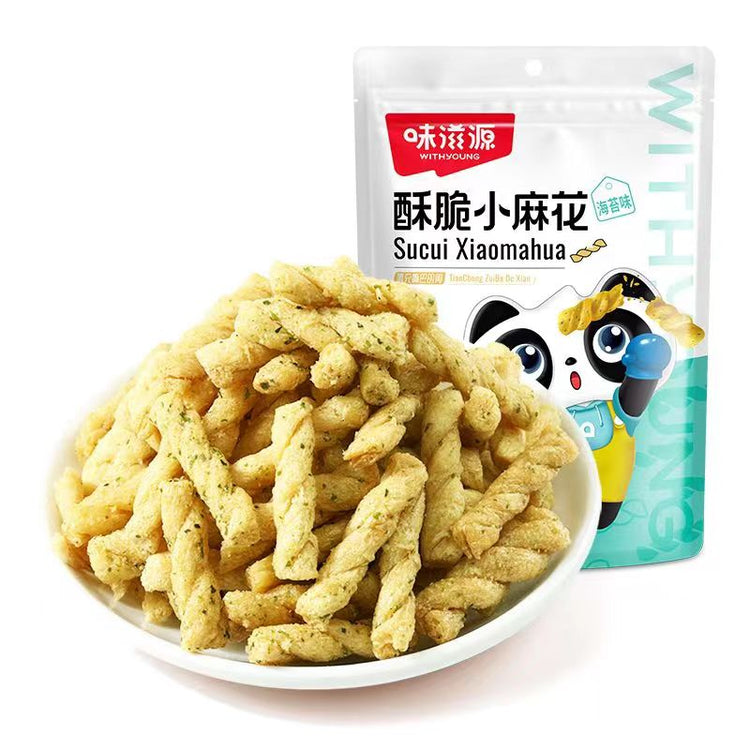 WITHYOUNG Seaweed Flavour Small Fried Dough Twists