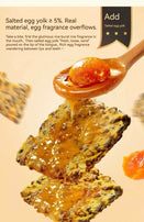 LYFEN Salted Egg Yolk Flavored Black Rice Crust