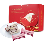 Cranberry Candies: Sweet, Moderately Chewy, Attractive in Color, Bursting with Fruit Aroma, Delicious and Fragrant, 28g/Box