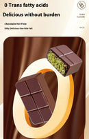 Dubai Style Chocolate Bar Pistachio, Crispy texture,Dark chocolate，Sandwich chocolate, individually wrapped, Gift, Snack, 2.47oz (Pack of 1)