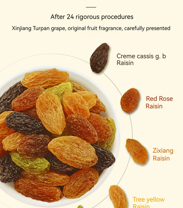 LYFEN Small Packs Of Five Color Raisins