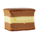 Moist Fluffy Latte Cake, Rich Coffee Milk Aroma, Balanced Sweetness, Light Airy Texture, Convenient Individually Packed Snack, Great for Breakfast or Afternoon Tea, 120g*2 packs