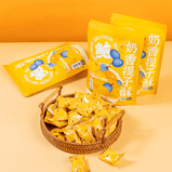 Milky Raisin Crisp Pastry, Sweet and Sour Flavor, Crispy and Flaky Texture, Rich Creamy Taste, Melts in the Mouth, Authentic Chinese Specialty Snack, Individually Wrapped, 80g*2bag