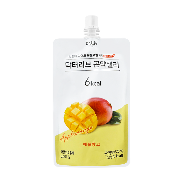 DR.LIV Low Sugar and Low Calorie Konjac Jelly Mango Flavor 150g
